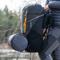 Bergans Of Norway Helium V5 W 55 Solid Charcoal / Black / GoldenYellow -Bergans Of Norway shop 4581 14291 5