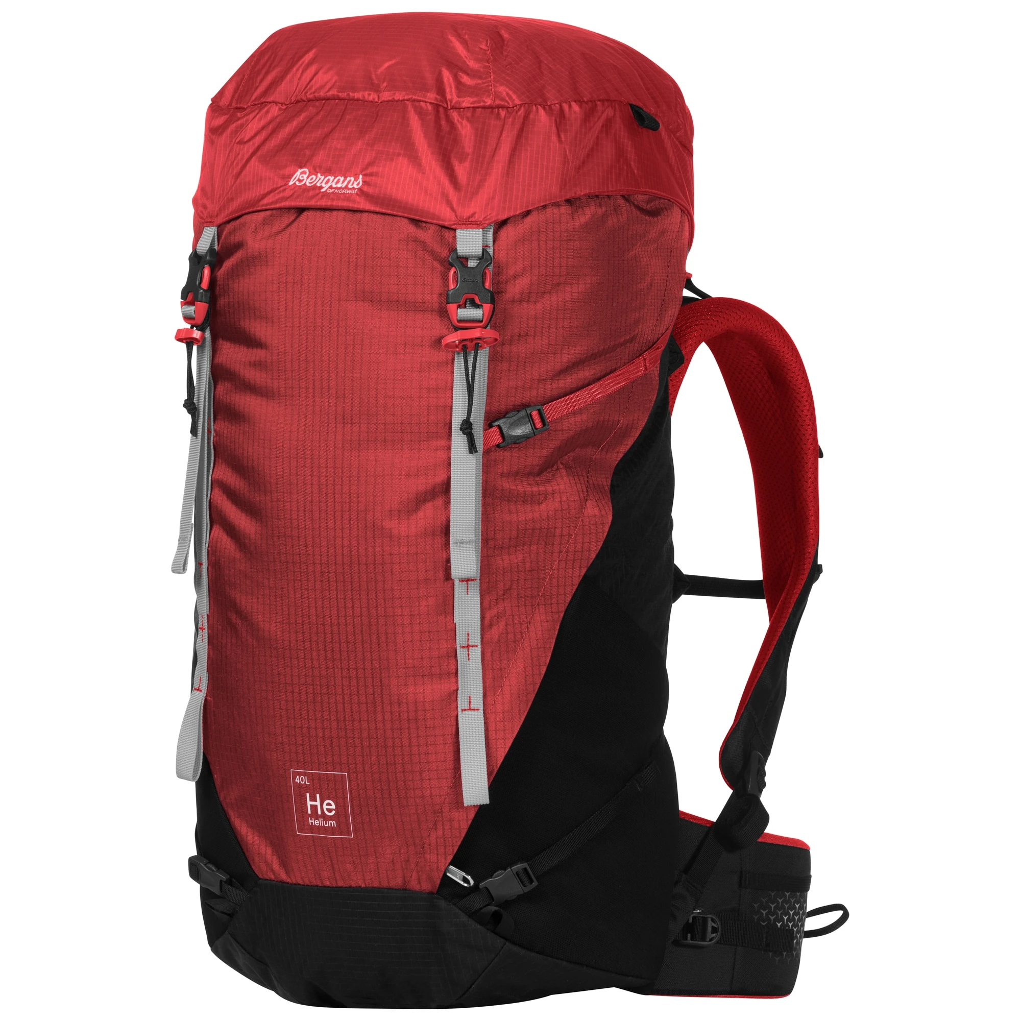 Bergans Of Norway Helium V5 W 40 Red Sand / Black / Aluminium 3 Bergans Of Norway Helium V5 W 40 Red Sand / Black / Aluminium