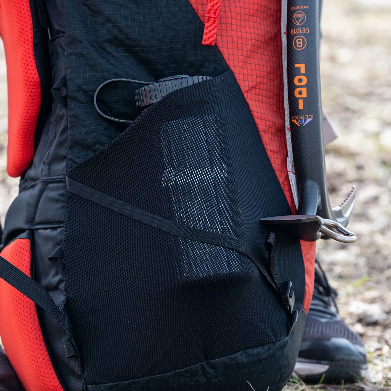 Bergans Of Norway Helium V5 W 40 Red Sand / Black / Aluminium 7 Bergans Of Norway Helium V5 W 40 Red Sand / Black / Aluminium - Bilde 5