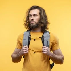 Bergans Of Norway Y LightLine Fastpack M/L 1-24 Dark Shadow Grey / Mango Yellow -Bergans Of Norway shop 4584 25287 3