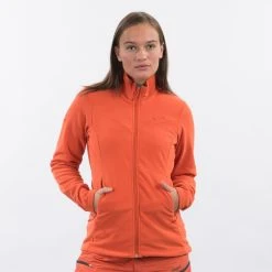 Bergans Of Norway Finnsnes Fleece W Jacket Brick -Bergans Of Norway shop 5871 14180 2
