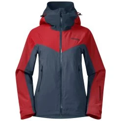 Bergans Of Norway Oppdal Insulated W Jacket Orion Blue / Red
