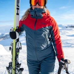 Bergans Of Norway Oppdal Insulated W Jacket Orion Blue / Red -Bergans Of Norway shop 6155 21485 2