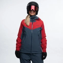 Bergans Of Norway Oppdal Insulated W Jacket Orion Blue / Red -Bergans Of Norway shop 6155 21485 4