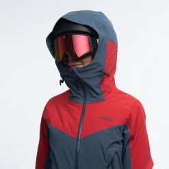 Bergans Of Norway Oppdal Insulated W Jacket Orion Blue / Red -Bergans Of Norway shop 6155 21485 7