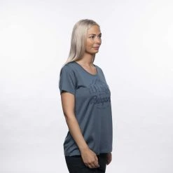 Bergans Of Norway Graphic Wool W Tee Orion Blue -Bergans Of Norway shop 6879 21466 2