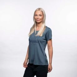Bergans Of Norway Graphic Wool W Tee Orion Blue -Bergans Of Norway shop 6879 21466 4