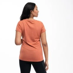 Bergans Of Norway Graphic Wool W Tee Terracotta / Chianti Red -Bergans Of Norway shop 6879 25394 2