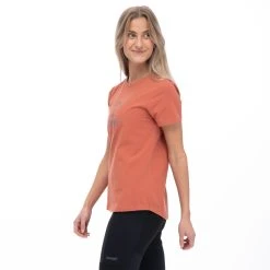 Bergans Of Norway Graphic W Tee Terracotta / Husky Blue -Bergans Of Norway shop 6881 25437 4