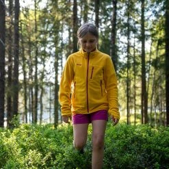 Bergans Of Norway Runde Youth Girl Jacket Light Golden Yellow / Fandango Purple -Bergans Of Norway shop 6949 21674 4