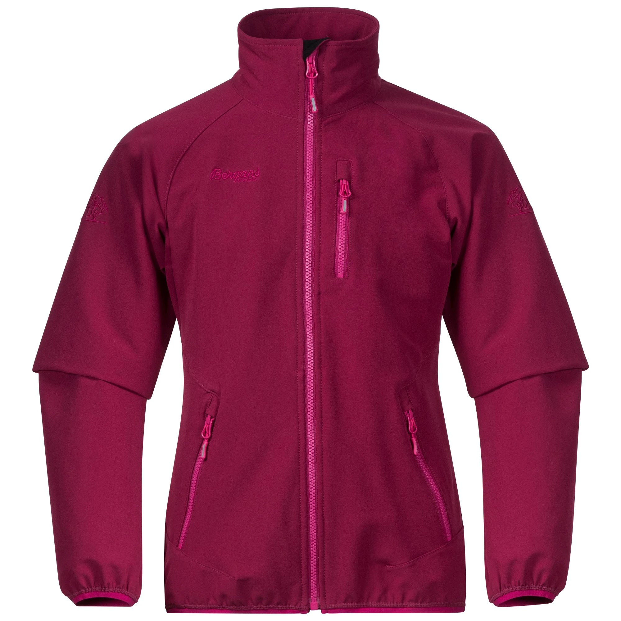 Bergans Of Norway Kjerag Youth Girl Jacket Dusty Cerise / Cerise / Hot Pink 3 Bergans Of Norway Kjerag Youth Girl Jacket Dusty Cerise / Cerise / Hot Pink