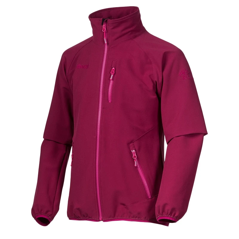 Bergans Of Norway Kjerag Youth Girl Jacket Dusty Cerise / Cerise / Hot Pink 6 Bergans Of Norway Kjerag Youth Girl Jacket Dusty Cerise / Cerise / Hot Pink - Bilde 4