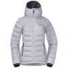 Bergans Of Norway Røros Down Hybrid W Jacket Aluminium / Solid Dark Grey