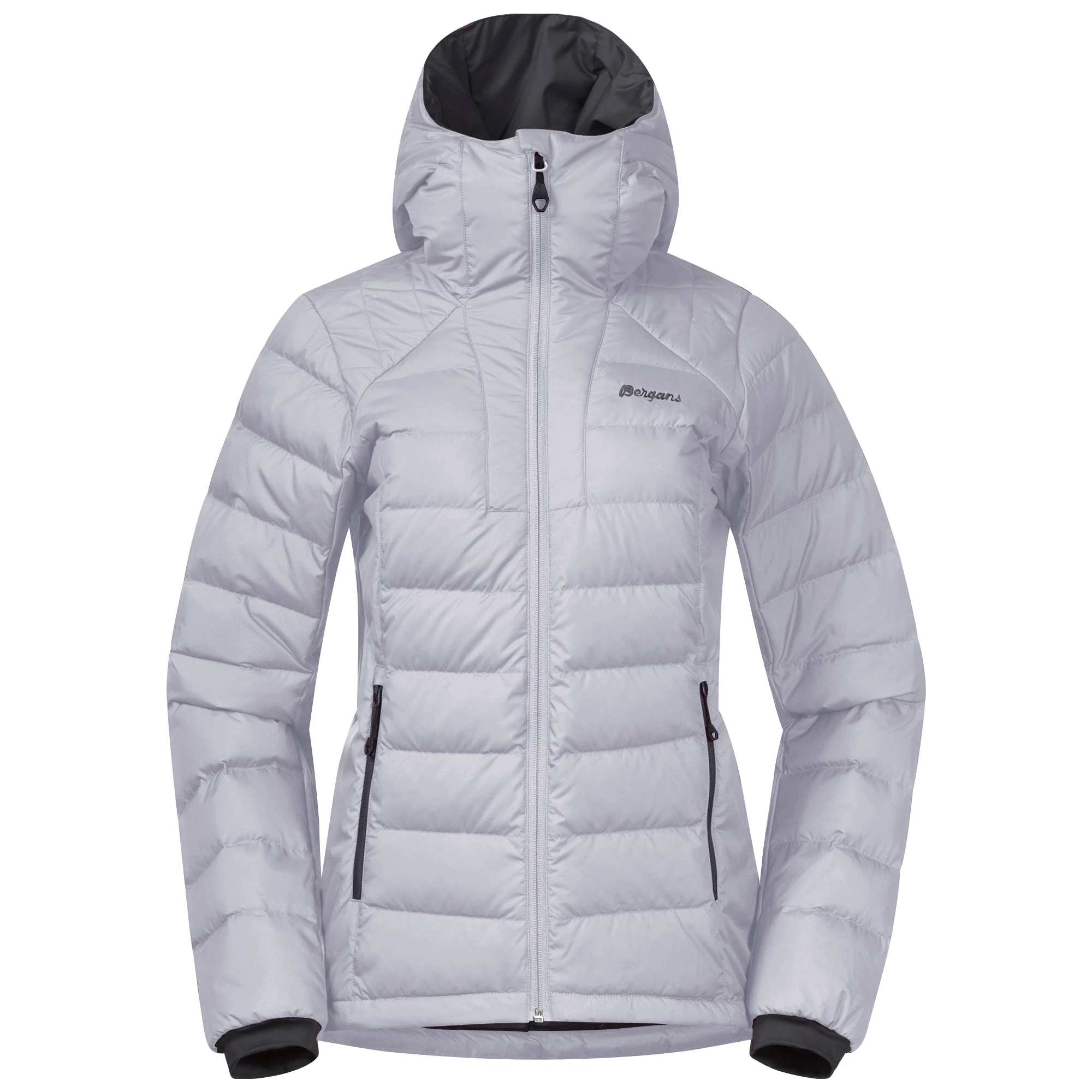 Bergans Of Norway Røros Down Hybrid W Jacket Aluminium / Solid Dark Grey 3 Bergans Of Norway Røros Down Hybrid W Jacket Aluminium / Solid Dark Grey