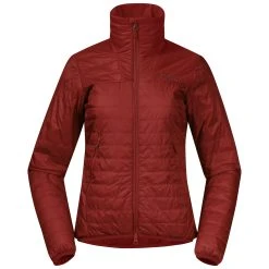 Bergans Of Norway Røros Light Insulated W Jacket Chianti Red