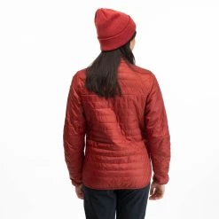 Bergans Of Norway Røros Light Insulated W Jacket Chianti Red -Bergans Of Norway shop 7677 22022 3