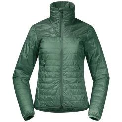 Bergans Of Norway Røros Light Insulated W Jacket Dark Jade Green