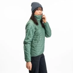 Bergans Of Norway Røros Light Insulated W Jacket Dark Jade Green -Bergans Of Norway shop 7677 23547 2