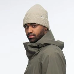 Bergans Of Norway Waffle Knit Beanie Chalk Sand -Bergans Of Norway shop 7731 14194 5