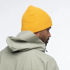 Bergans Of Norway Waffle Knit Beanie Light Golden Yellow -Bergans Of Norway shop 7731 21349 5