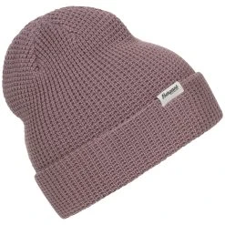 Bergans Of Norway Waffle Knit Beanie Lilac Chalk