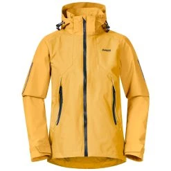 Bergans Of Norway Sjoa 2L Youth Jacket Light Golden Yellow