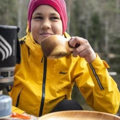 Bergans Of Norway Sjoa 2L Youth Jacket Light Golden Yellow -Bergans Of Norway shop 7942 21349 3