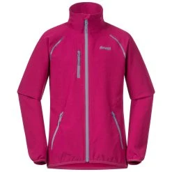 Bergans Of Norway Sjoa Light Softshell Youth Girl Jacket Fandango Purple