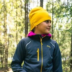 Bergans Of Norway Sjoa Light Softshell Youth Girl Jacket Solid Charcoal / Light Golden Yellow -Bergans Of Norway shop 7949 21671 3