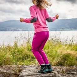 Bergans Of Norway Lilletind V2 Light Softshell Kids Pants Fandango Purple -Bergans Of Norway shop 7958 21630 3