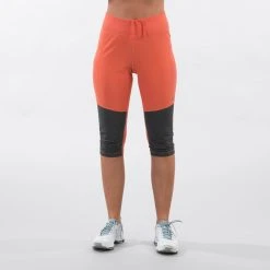Bergans Of Norway Fløyen ¾ Outdoor Tights Women Brick / Solid Charcoal -Bergans Of Norway shop 8609 14185 7