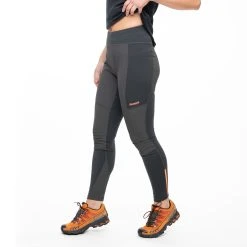 Bergans Of Norway Fløyen Outdoor Tights Women Solid Charcoal / Cantaloupe -Bergans Of Norway shop 8625 14295 2