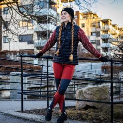 Bergans Of Norway Fløyen Outdoor Tights Women Chianti Red