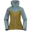 Bergans Of Norway Microlight W Jacket Olive Green / Smoke Blue