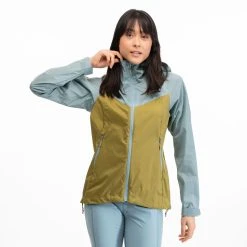 Bergans Of Norway Microlight W Jacket Olive Green / Smoke Blue -Bergans Of Norway shop 8683 21646 1