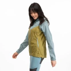 Bergans Of Norway Microlight W Jacket Olive Green / Smoke Blue -Bergans Of Norway shop 8683 21646 4