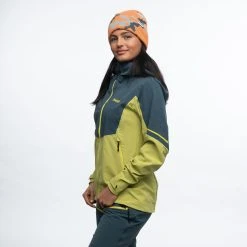 Bergans Of Norway Senja Hybrid Softshell W Jacket Green Oasis / Orion Blue -Bergans Of Norway shop 8705 21473 5