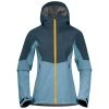 Bergans Of Norway Senja Hybrid Softshell W Jacket Smoke Blue / Orion Blue / Light Golden Yellow -Bergans Of Norway shop 8705 25300