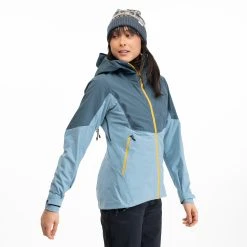 Bergans Of Norway Senja Hybrid Softshell W Jacket Smoke Blue / Orion Blue / Light Golden Yellow -Bergans Of Norway shop 8705 25300 5