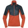 Bergans Of Norway Senja Midlayer W Jacket Brick / Orion Blue