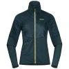 Bergans Of Norway Senja Midlayer W Jacket Orion Blue / Pineapple -Bergans Of Norway shop 8719 21469