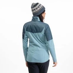 Bergans Of Norway Senja Midlayer W Jacket Smoke Blue / Orion Blue -Bergans Of Norway shop 8719 21638 3