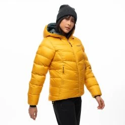 Bergans Of Norway Senja Down W Jacket Light Golden Yellow / Orion Blue -Bergans Of Norway shop 8739 21651 2