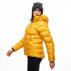 Bergans Of Norway Senja Down W Jacket Light Golden Yellow / Orion Blue -Bergans Of Norway shop 8739 21651 4
