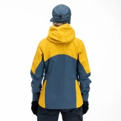Bergans Of Norway Senja 3L W Jacket Orion Blue / Light Golden Yellow -Bergans Of Norway shop 8741 21672 3