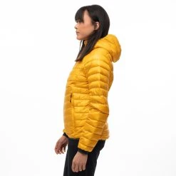 Bergans Of Norway Senja Down Light W Jacket W/Hood Light Golden Yellow -Bergans Of Norway shop 8747 21349 4