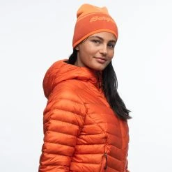 Bergans Of Norway Senja Down Light W Jacket W/Hood Fiesta / Orion Blue -Bergans Of Norway shop 8747 21478 2