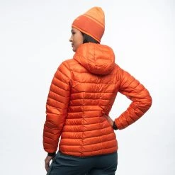 Bergans Of Norway Senja Down Light W Jacket W/Hood Fiesta / Orion Blue -Bergans Of Norway shop 8747 21478 3