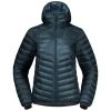 Bergans Of Norway Senja Down Light W Jacket W/Hood Orion Blue / Smoke Blue -Bergans Of Norway shop 8747 21650