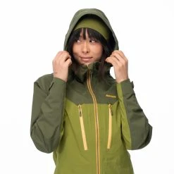 Bergans Of Norway Cecilie 3L Jacket Trail Green / Dark Olive Green -Bergans Of Norway shop 8811 25280 8